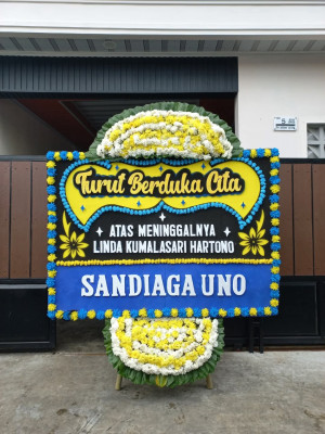 Papan Bunga Duka di Keroncong